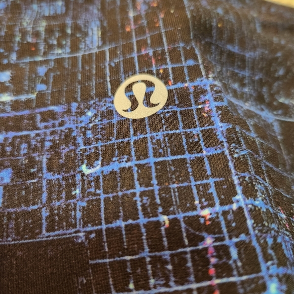 Lululemon Athletica Yoga Pants - Blue City Map - Picture 7 of 8